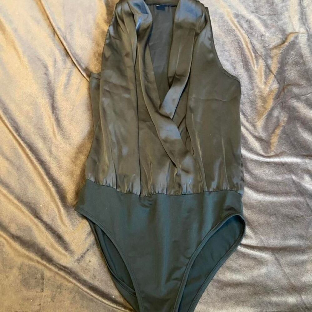 Satin Bodysuit Size L